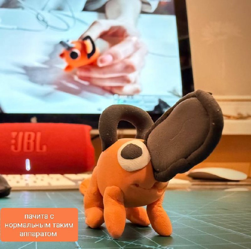 вот что налепили сегодня на пластилиновом свидании  (спасибо за стрим) ♡запись